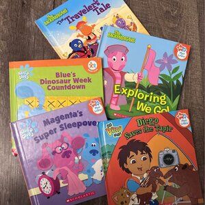 Set of Nick Jr Books, Picture Books, Set of Nick Jr Picture Books, Vintage Books